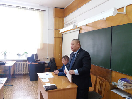 16 ноября 2018 г. Председатель правления Алексей Дондупай провел общественный семинар в КЦО «Аныяк» в г.Кызыле