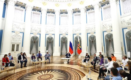 Президент России принял участие в деятельности некоммерческой организации «Россия – страна возможностей»