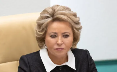 Валентина Матвиенко в День парламентаризма написала статью в «Российской газете»